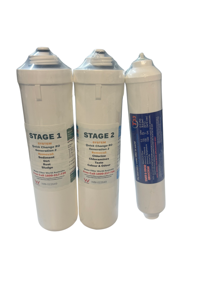 Quick Change Reverse Osmosis - Generation 2 Annual Filters