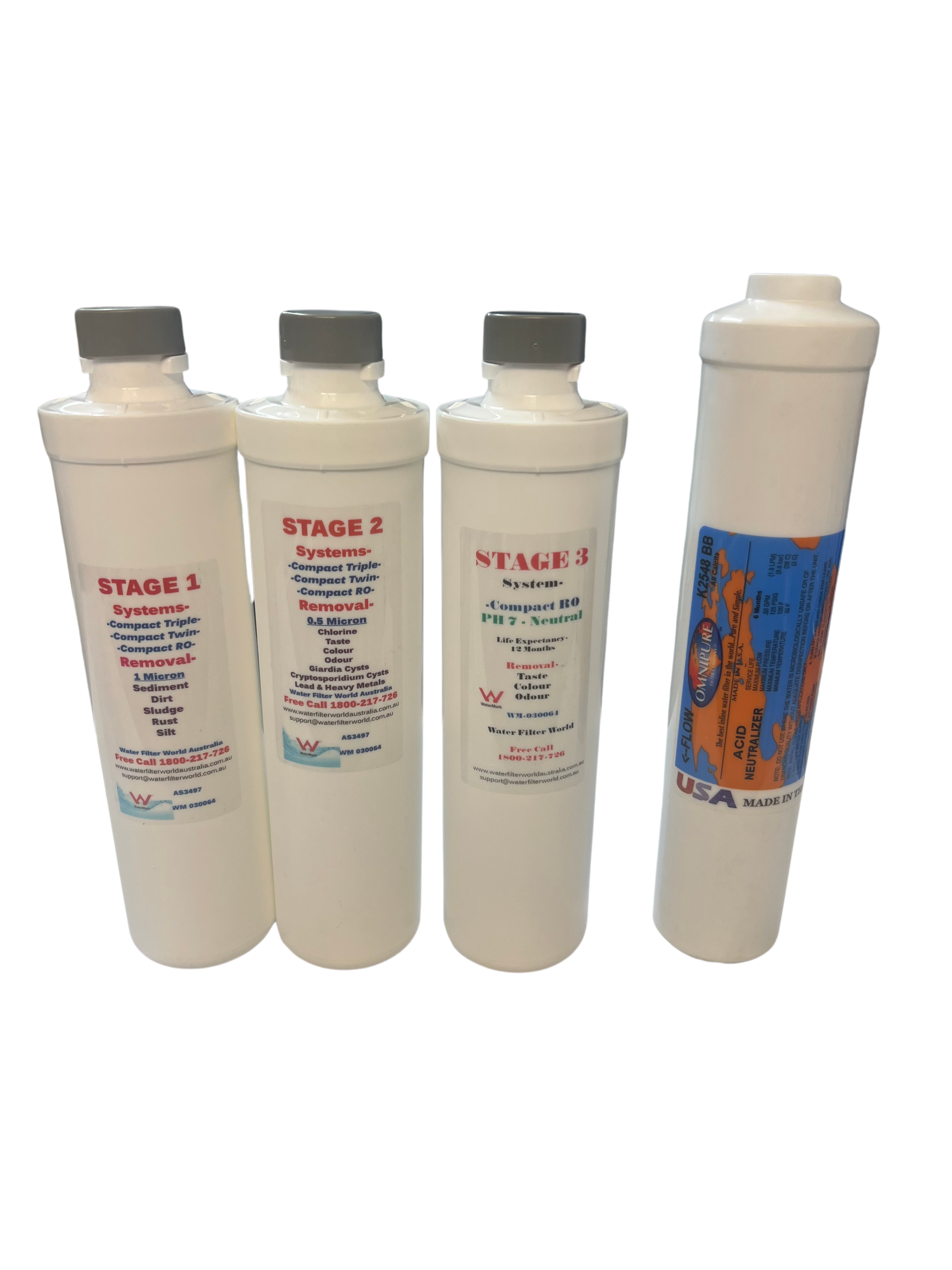 Annual Filters Compact RO - PH 7 Neutral – Water Filter World Australia
