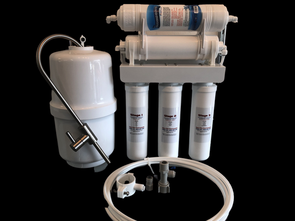 Compact Reverse Osmosis HIGH ALKALINE - Generates Activated Hydrogen (H2)