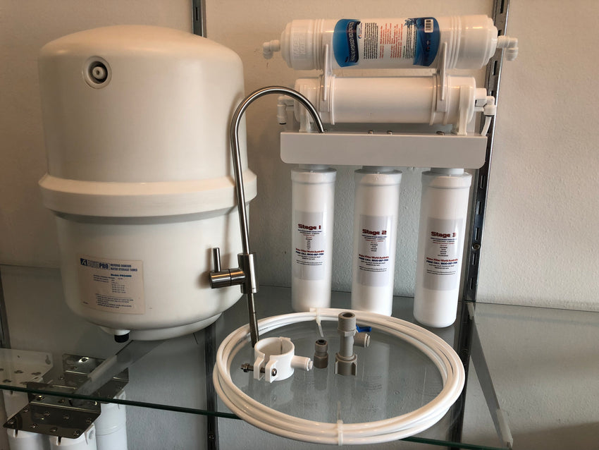 Compact Reverse Osmosis HIGH ALKALINE - Large Tank