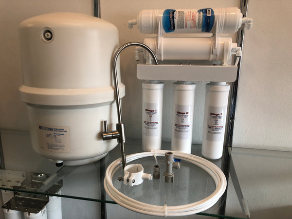 Compact Reverse Osmosis HIGH ALKALINE - Large Tank - Generates Activated Hydrogen (H2)